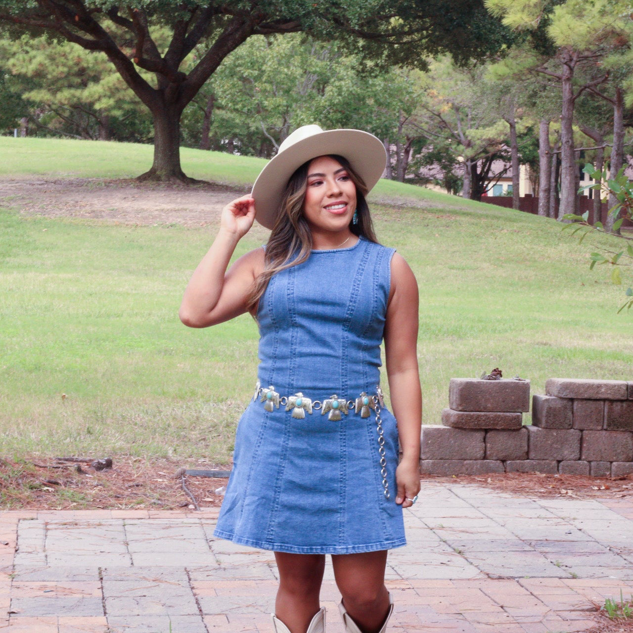 Classic Denim Dress – Rustic Hideout