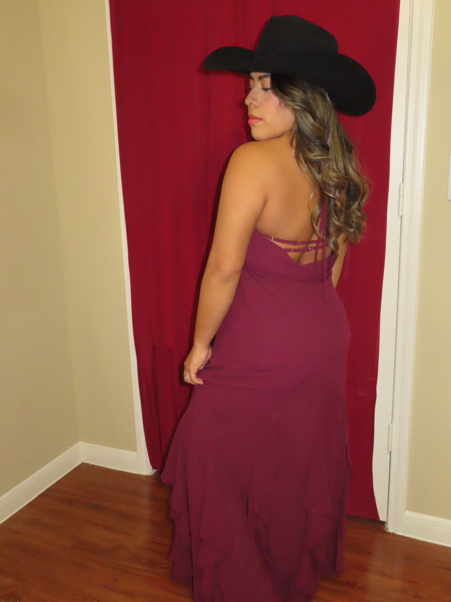 Halter Valentines Maxi Dress